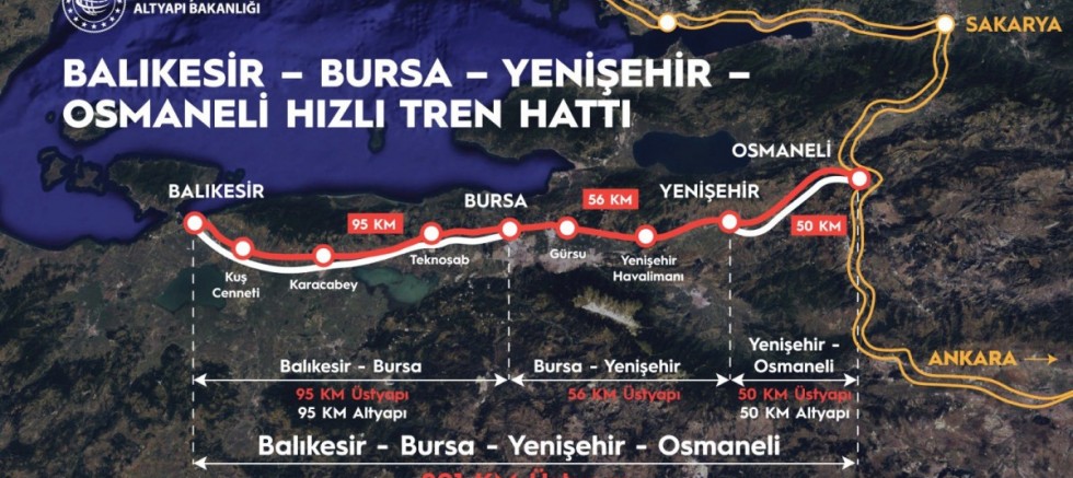 Bakan Karaismailoğlu Bursa'da hızlı tren için tarih verdi