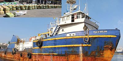 3 ton kokain taşıyan eski araştırma gemisi Senegal açıklarında durduruldu