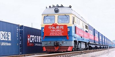 Çin-Avrupa yük trenleri bu yıl şimdiye kadar toplam 10.000 sefer yaptı