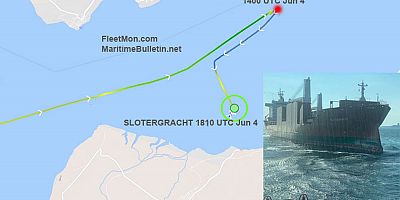 Hollanda yük gemisi Çanakkale Boğazı'nda devre dışı bırakıldı