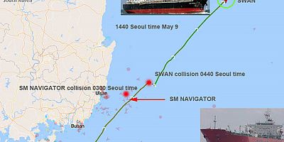 İki Ham Petrol Tankeri İki Balıkçı Teknesi İle Çarpıştı